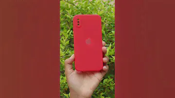 Red Candy silicone case for Apple Iphone X
