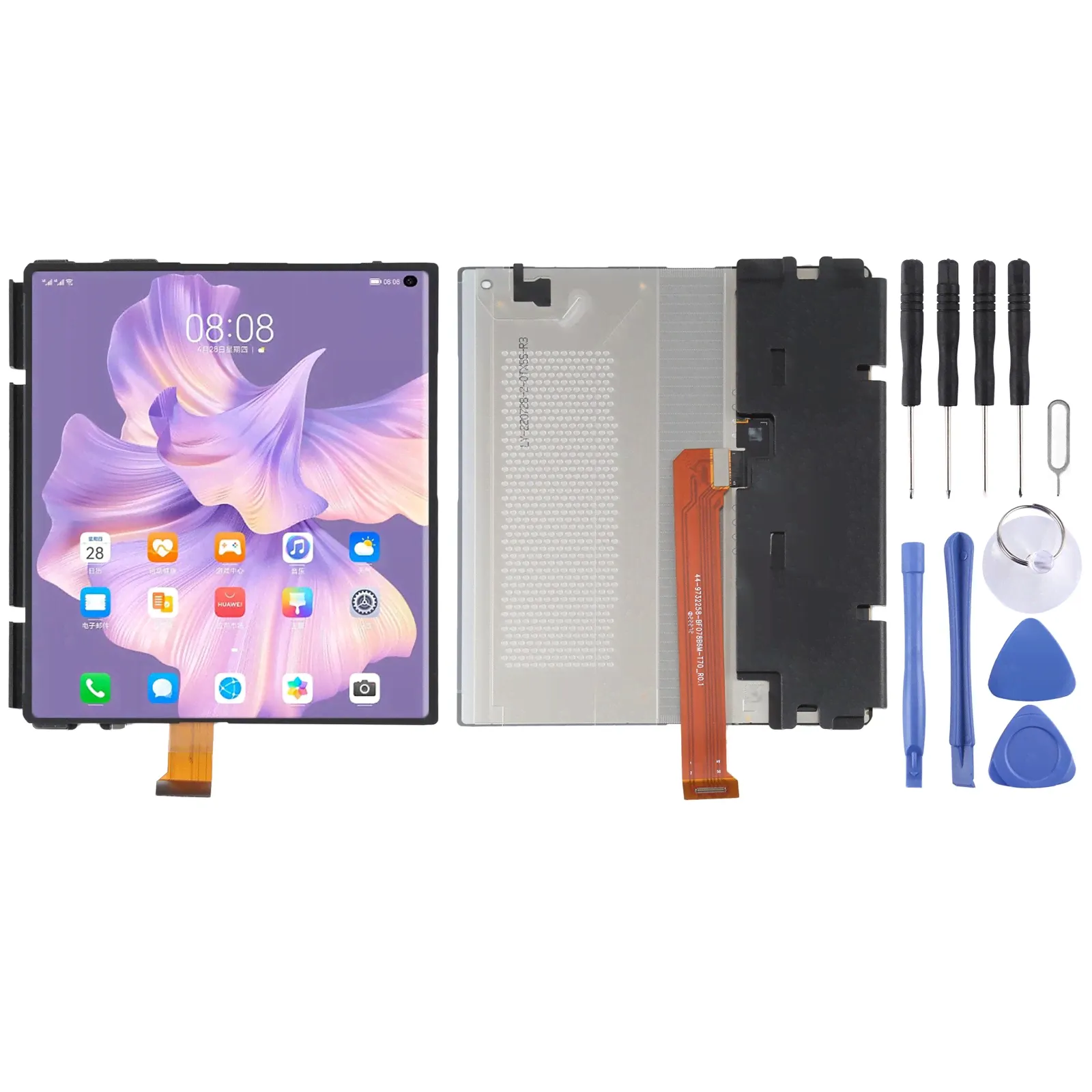 Оригинальный ЖК-экран для Huawei Mate Xs 2 с Дигитайзером в Полной Сборке OLED-Материал для Huawei Mate Xs 2